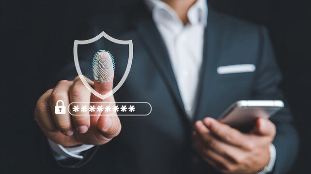 Secure your digital life with fingerprint and password protection technology - Powered by Adobe