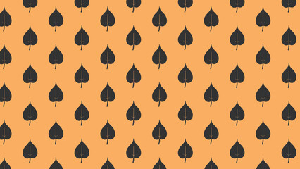 PEEPAL tree vector pattern design