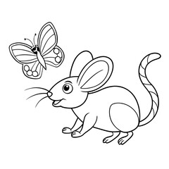 printable fox hiding in leaves outline