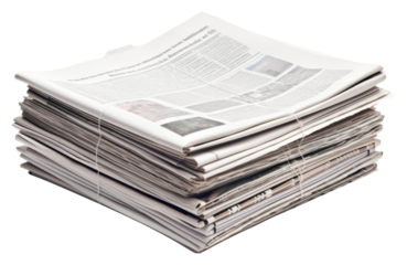 PNG Newspaper white background paperwork document.
