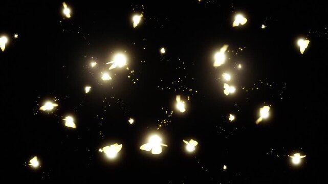 Magic Fantasy Fireflies - VFX Overlay