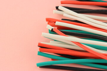 Electrical Insulated Copper Mounting Wires for Electrical Switchboard Assembly.