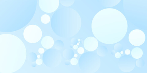 Modern geometric background gradient soft light blue bokeh for Graphic Business background hitech technology abstract modern design art