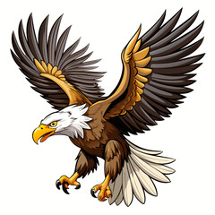 Fototapeta premium american bald eagle