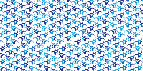 seamless pattern with colorful confetti overlap textile fabric design. digital floral vector retro creative repeat overlapping flowral print.