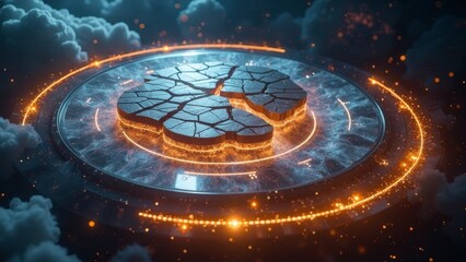 Creative scenes of space architecture