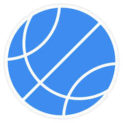 Basketball icon style © designing ocean