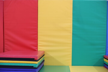stack of books on a white background
