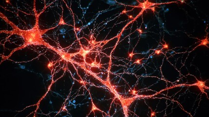 scene of abnormal neural firing patterns causing heightened muscle tone in cerebral palsy patients.