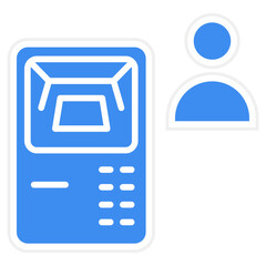 Withdrawal Starighte icon style