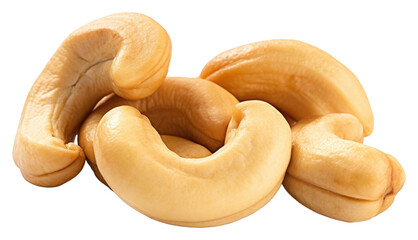 PNG Cashew nut food white background freshness.
