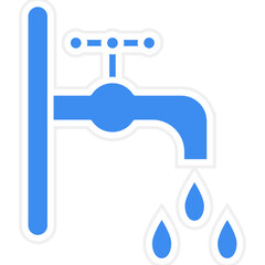 Water Tap icon style