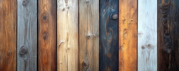 Old wood texture, emphasizing the aged appearance and natural grain of the surface, perfect for rustic and vintage design concepts, Generative AI