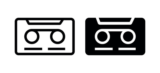 Voicemail icon set. voicemail png and vector illustration on transparent background