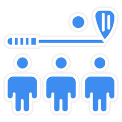 Group Golf icon style