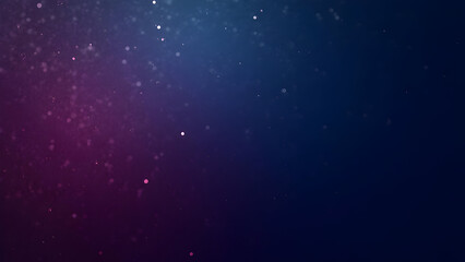 Fototapeta premium Abstract Background Image Featuring a Gradient Transition from Deep Navy Blue to Rich Mulberry Purple with Scattered Illuminated Particles
