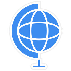 Earth icon style