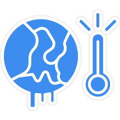 Global Warming icon style