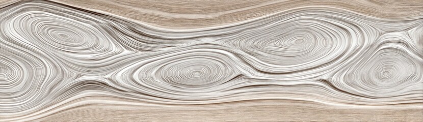 Abstract, flowing, light beige and gray pattern with concentric circles