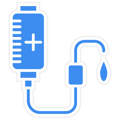 Blood Transfusion icon style