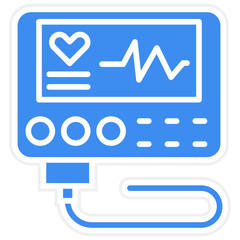 Heart Monitor icon style