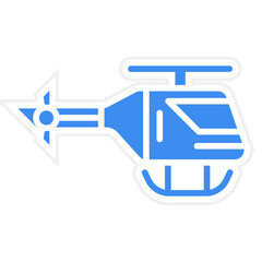 Helicopter icon style