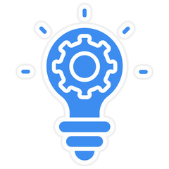 Automation Solutions Vector Icon Style