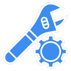 Automation Services Vector Icon Style