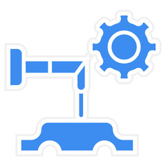 Fixed Automation Vector Icon Style