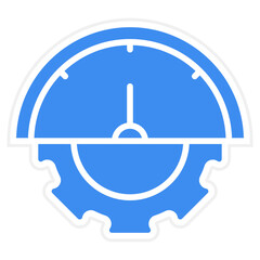Accelerator Program Vector Icon Style