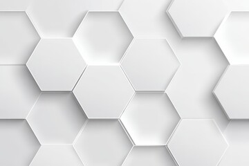 Fototapeta premium Abstract Geometric Hexagon Pattern Background