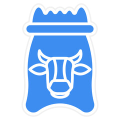 Animal Feed Vector Icon Style