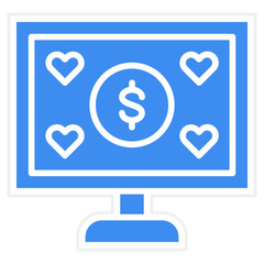 Cost Per Engagement Vector Icon Style