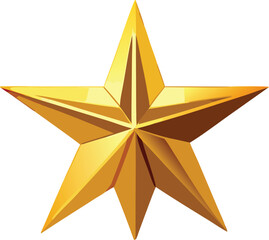 Obraz premium Realistic Christmas Tree Topper Illustration.