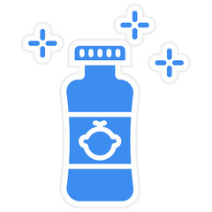 Baby powder Vector Icon Style