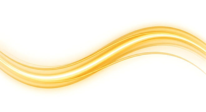 Abstract yellow and white fluid wave design with smooth texture, symbolizing elegance, creativity, and digital motion in design