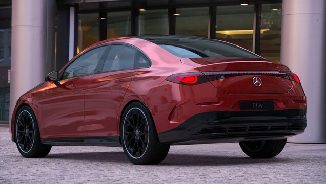 New all-electric Mercedes CLA with EQ technology