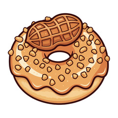 Cute Donuts Design Very Cool