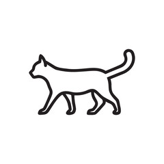 "Cat Silhouette Vector &ndash; Elegant Feline Designs for Logo, Art & Decoration"