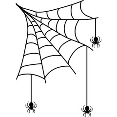 Halloween Spider Web Decoration