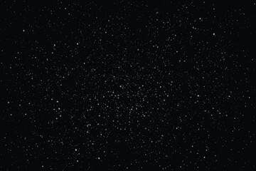 Winter white snowfall illustration background