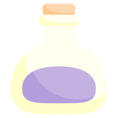 potion icon with flat style. Suitable for website design, logo, app and UI. Based on the size of the icon in general, so it can be reduced.