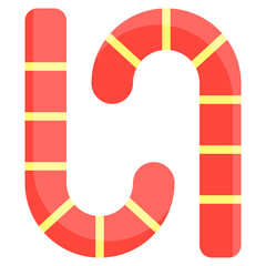 stick candy icon with flat style. Suitable for website design, logo, app and UI. Based on the size of the icon in general, so it can be reduced.