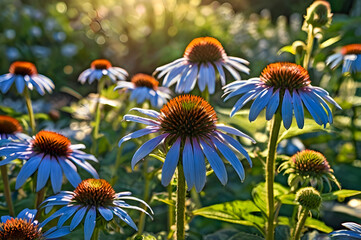 field of flowers