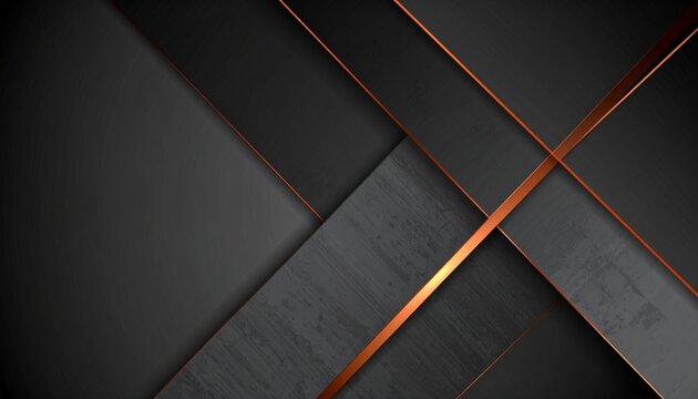 Dark charcoal and copper tones in a minimalist HD background, elegant and premium style for presentation use