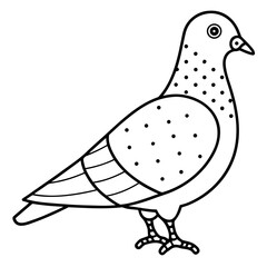 vector illustration of a bird