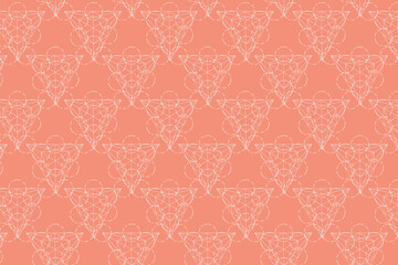 Sacred Geometry Metatron Grid Seamless Pattern