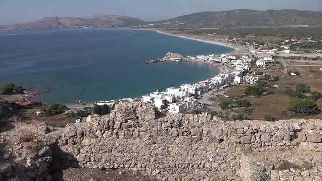 Overlooking Charaki from the Ruins of Feraklos