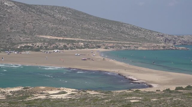Wind and Waves Unite at Prasonisi