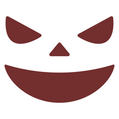 할로윈 유령 얼굴 표정 일러스트